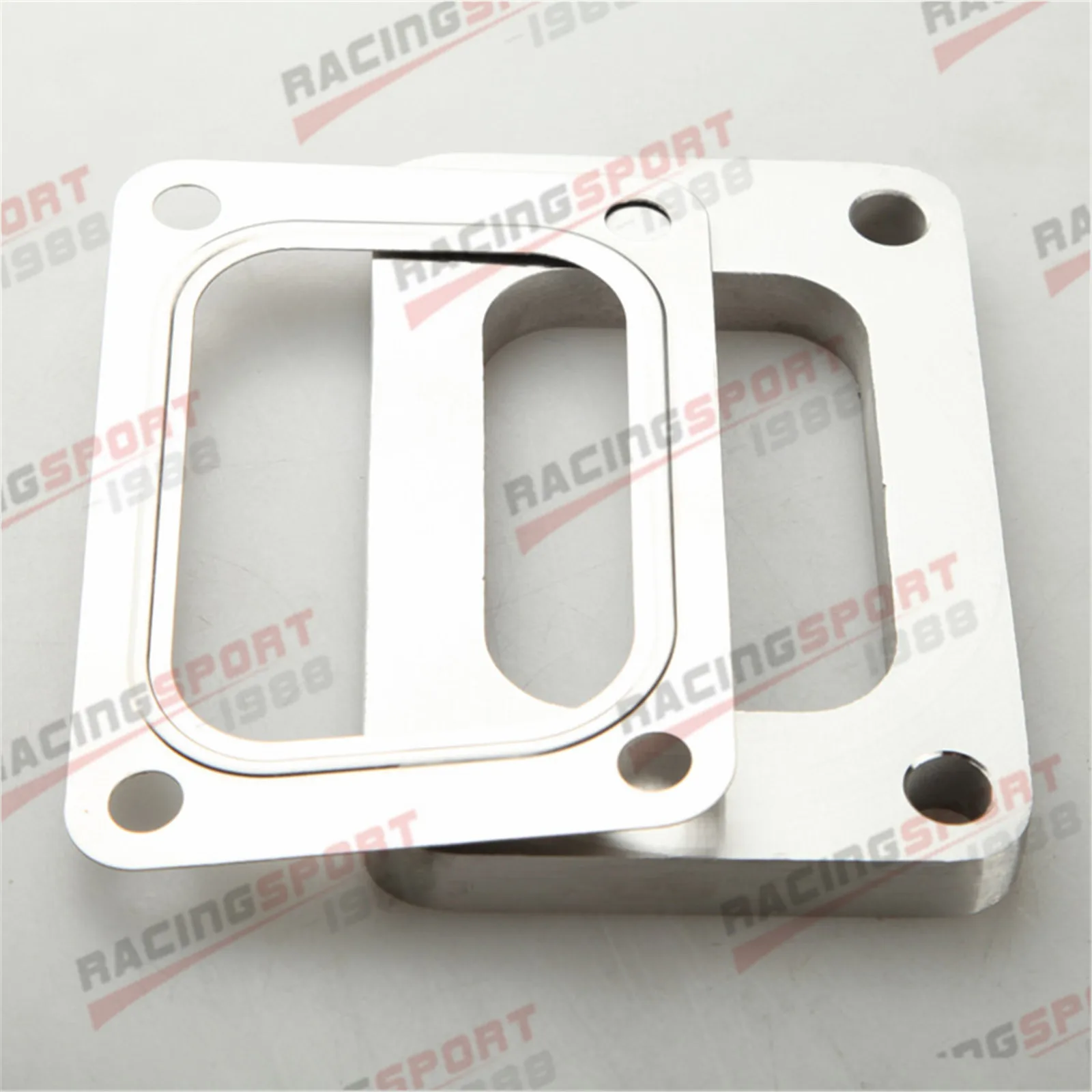 

T6 GT5533R GT5541R GT6041 Undivided Turbo Inlet Flange & Gasket Stainless Steel