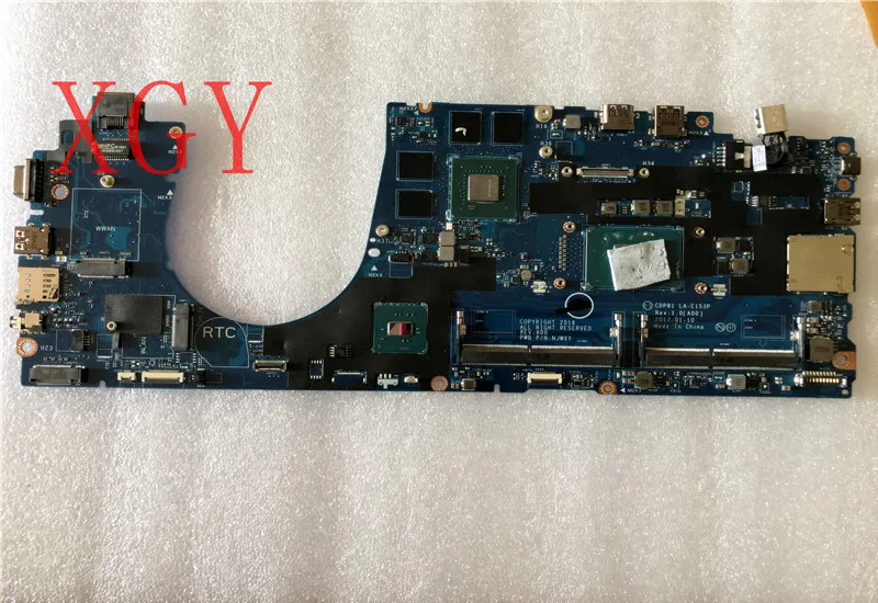 

CN-02HT8M 2HT8M FOR Dell 3520 Laptop Motherboard CDP81 LA-E153P SR32Q i7-7700HQ N17M-Q3-A2 100% Test Ok