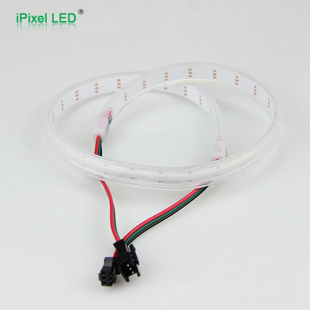 Imagem -05 - Digital Cob Led Strip Lights Luzes Endereçáveis Flex Dc5v Sk6805