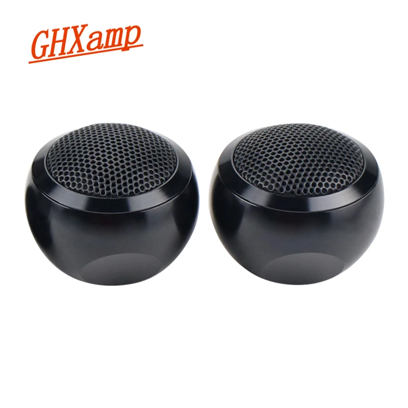 GHXAMP 1.5 Inch 56.5mm Tweeter Sphere Shell Grill Mesh Cover Rifit Car Home Audio Treble Bookshelf Speaker Metal Mesh 2pcs