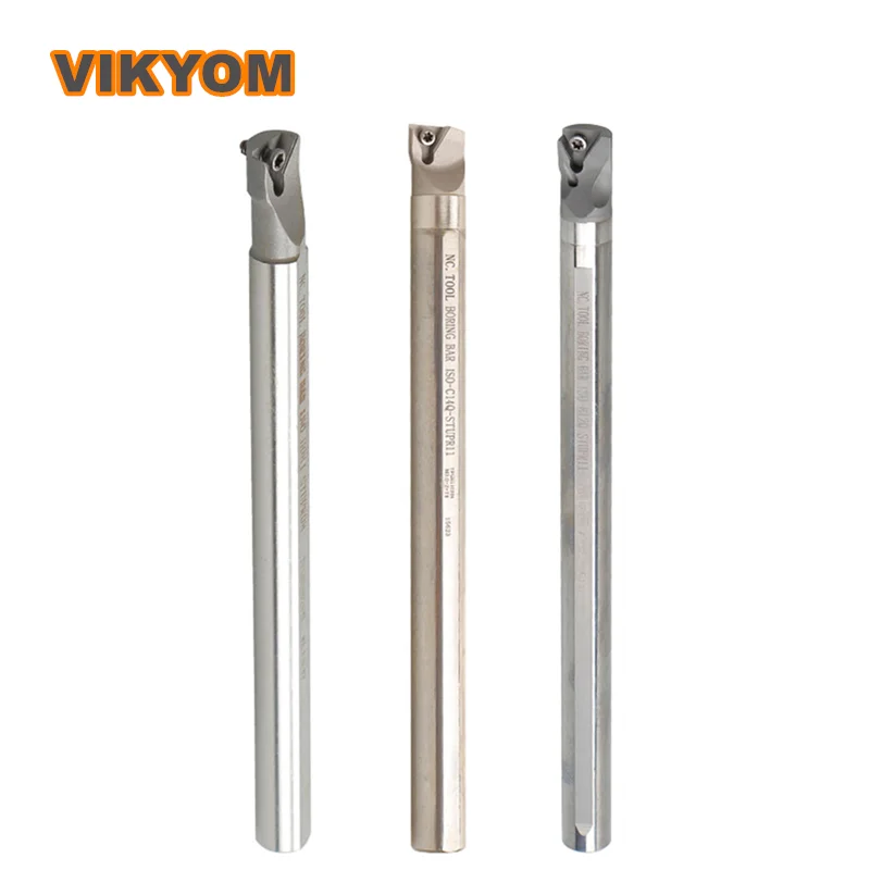

Lathe Boring Tool Holder H06H C06J TBGT060102 Internal Turning Tool Bar Holder STUBR06 Tungsten Carbide Boring Bar Lathe Machine