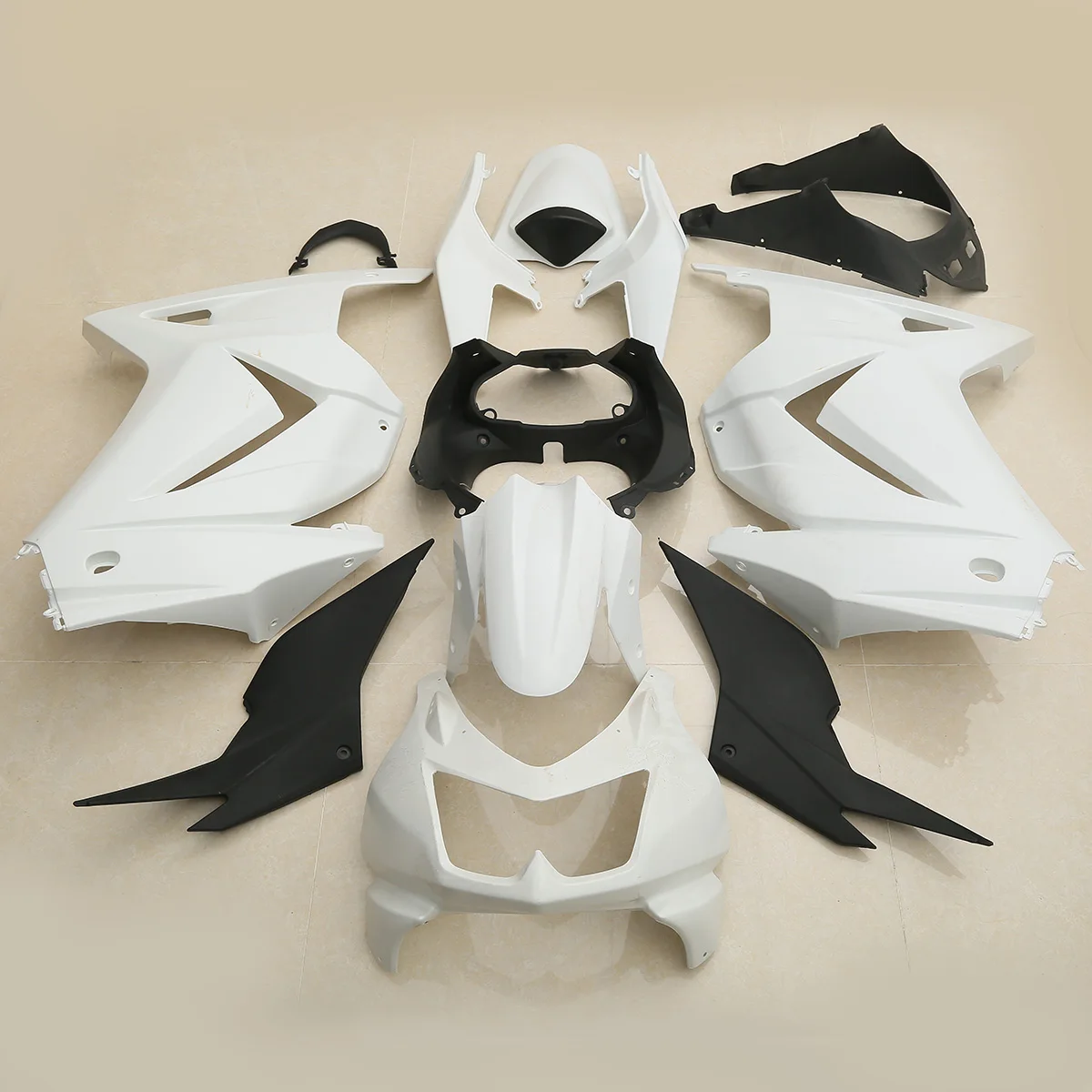 Motorcycle Unpainted Fairing Bodywork Kit For Kawasaki Ninja 250R 2008-2012 2011 2010