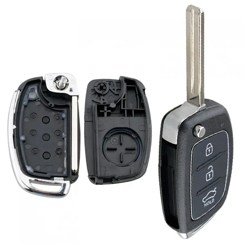 

3 Buttons Car Remote Key Shell Fit for Hyundai Mistra / Santa / Fe Sonata / Tucson Accent I30 / I40 / I45