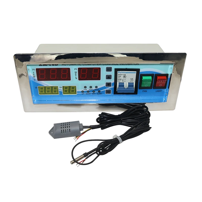 

XM-18D Automatic Computer Control Incubator 220V AC Small incubator controller Temperature and humidity sensor Chicken hatching