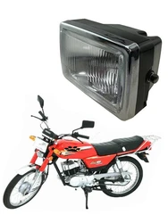 Motorcycle Headlight for Jincheng Suzuki Haojue Qingqi Jincheng Qjmotor A100 AX100 100cc 2-Stroke Head Light Electric Front Lamp