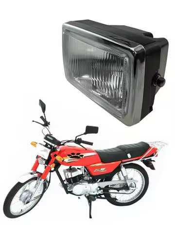 Motorcycle Headlight for Jincheng Suzuki Haojue Qingqi Jincheng Qjmotor A100 AX100 100cc 2-Stroke Head Light Electric Front Lamp