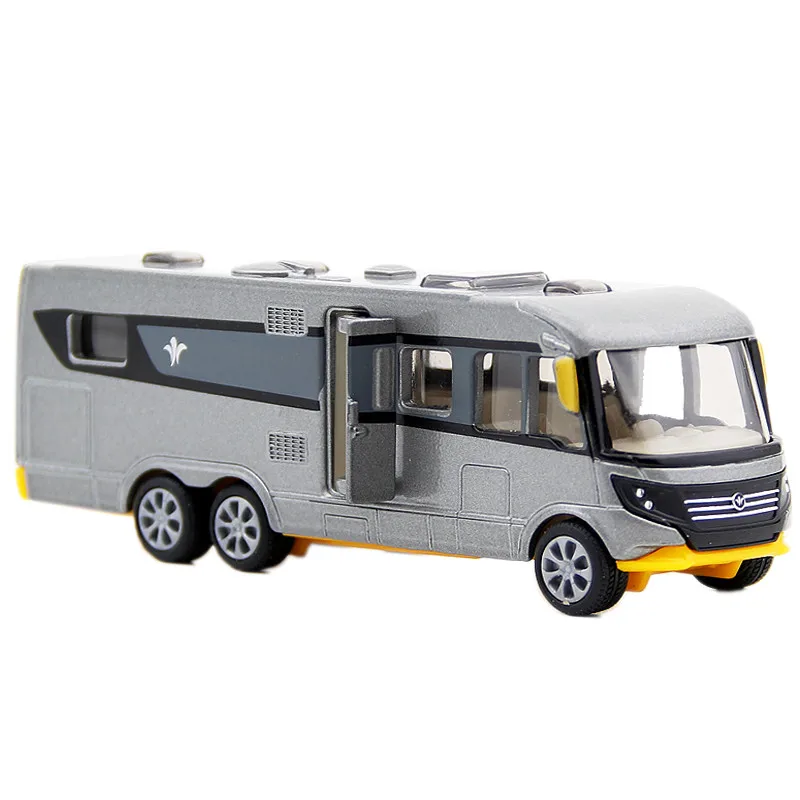 Sale 1:72 1671 camping car alloy model,die-cast metal sliding model,exquisite tour bus,children\'s collection&gift,free shipping