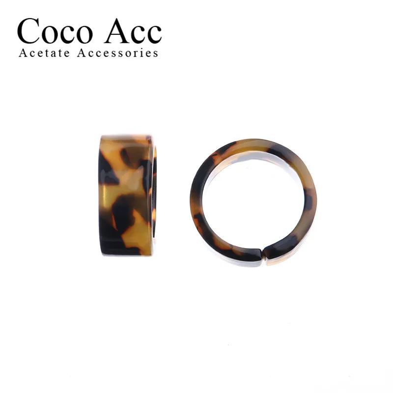 Clearance Sale =  acetate acrylic fashion Love rings Couple rings sweethearts lover NO.9# ring acetate Opening ring