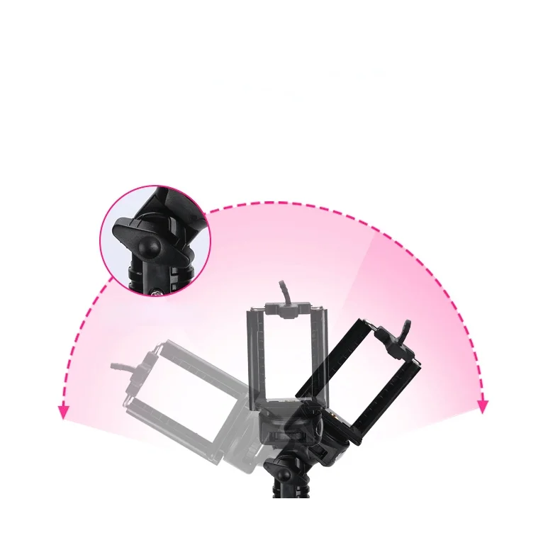 Supporto multifunzionale telescopico del treppiede del bastone del Selfie di controllo di Bluetooth per la ripresa della macchina fotografica/del telefono VCT-1388 di Yunteng