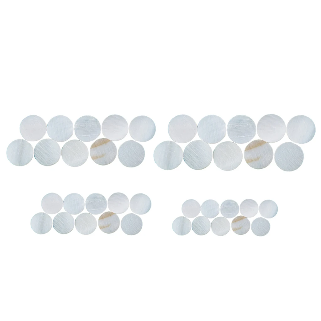 Fret علامات ترصيع ملصق مائي Parts بها بنفسك أجزاء Neck الرقبة حزمة من 10