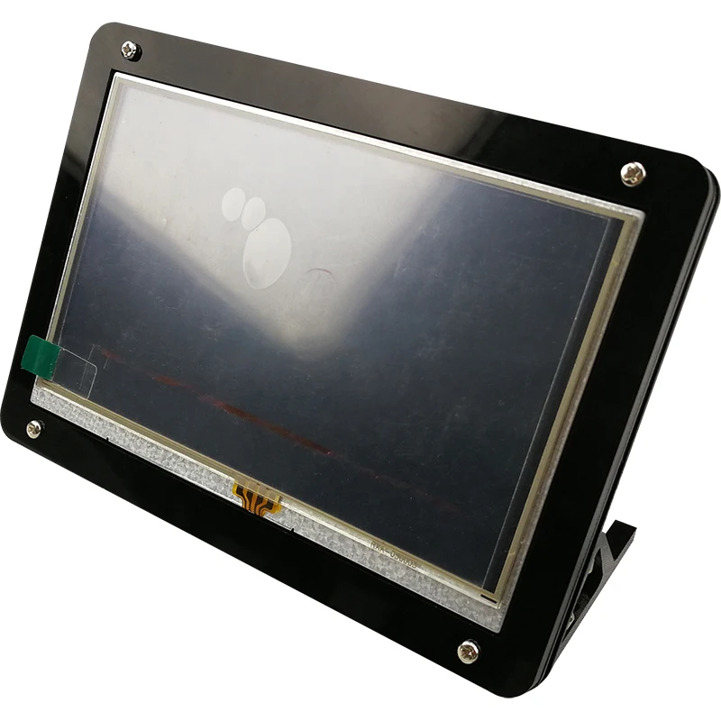 5 Inch HDMI  Display Acrylic Case, Raspberry Pi 3 Model B Raspberry Pi 4 LCD Touch Screen Bracket