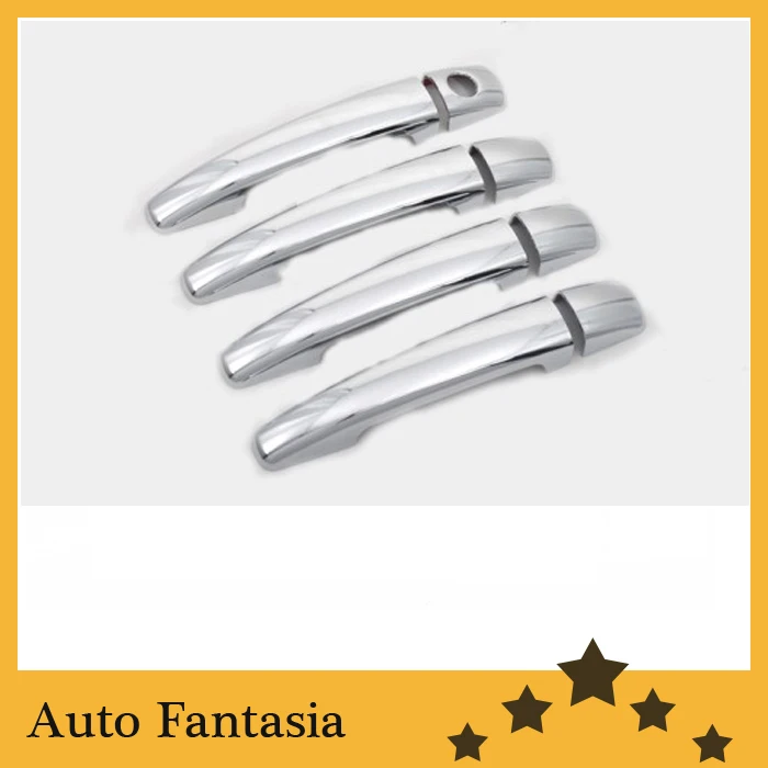 Flexible chrome trim Chrome Door Handle Cover for Citroen C6 Sedan-Free Shipping