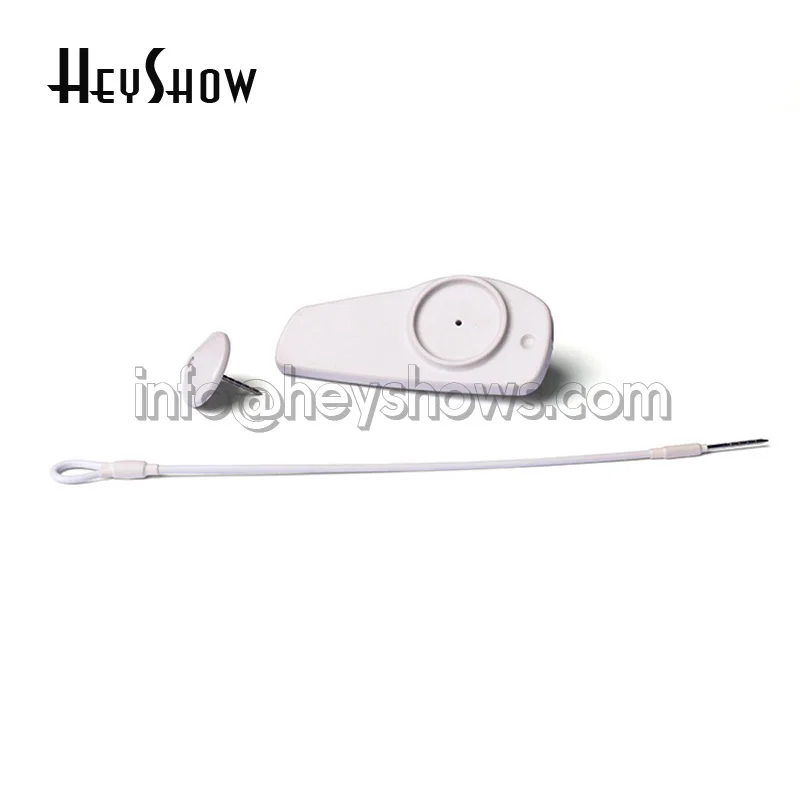 100pcs Anti-Theft Hard EAS AM 58KHZ Sound Magnetic Tags for Supermarket Clothes Bags Hats 69x30mm Size