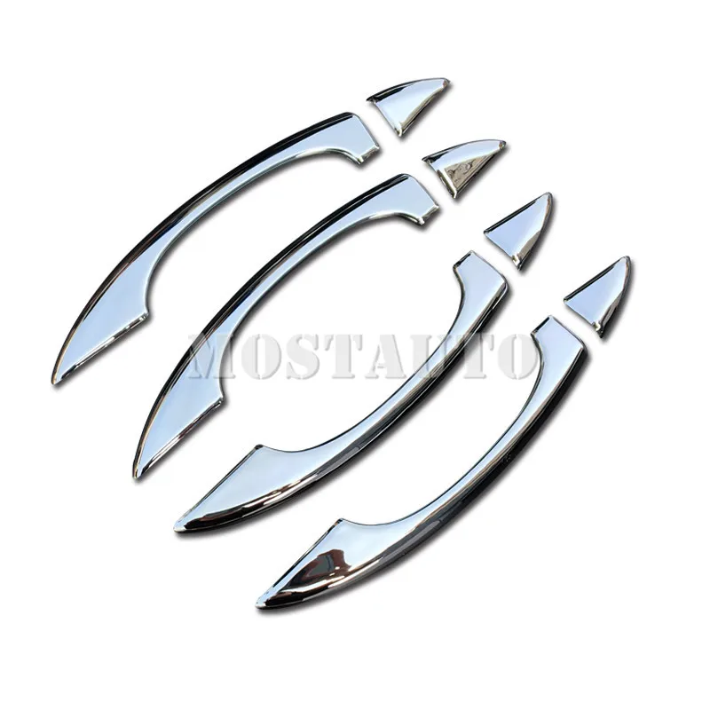 For Audi Q5 8R ABS Chrome Exterior Car Door Handle Cover Trim 2009-2015 8pcs Car Accessories Interior Car Decor Car Trim