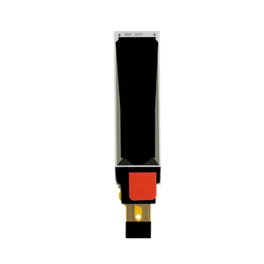 Taidacent 5PCS 0.87 Inch White OLED Display Module MINI 12832 Smart Watch Display SSD1316 Driver IC Plug Type IIC/I2C 15 Pin