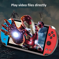 X12 PLUS Video Game 7inch LCD Double Rocker Portable Handheld Retro Game Console Video MP5 Player TF Card for GBA/NES 3000 Games