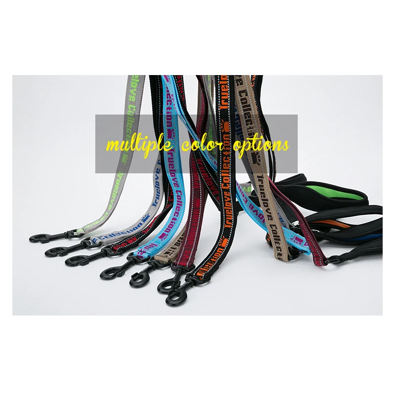 Truelove Pet Leash Nylon Explosion-proof Reflective for Cat and Dog Small Medium Large Travel Cross Walking Training TLL3071