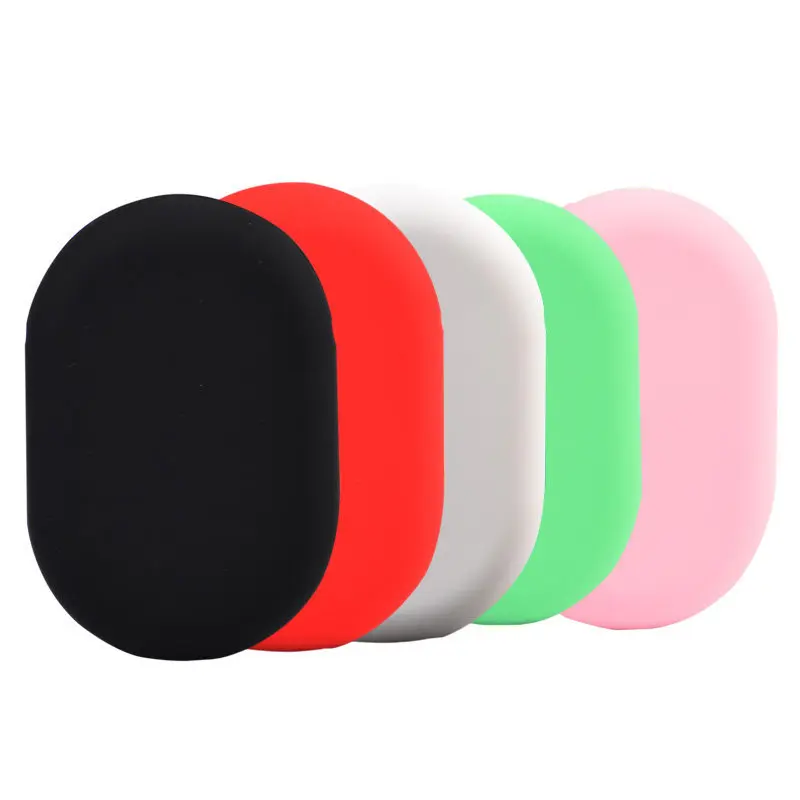 Portable Silicone Super Soft Earphone Bag Data Cable Storage Bag Earphone Sleeves U Disk Data Cable Organizing Bag