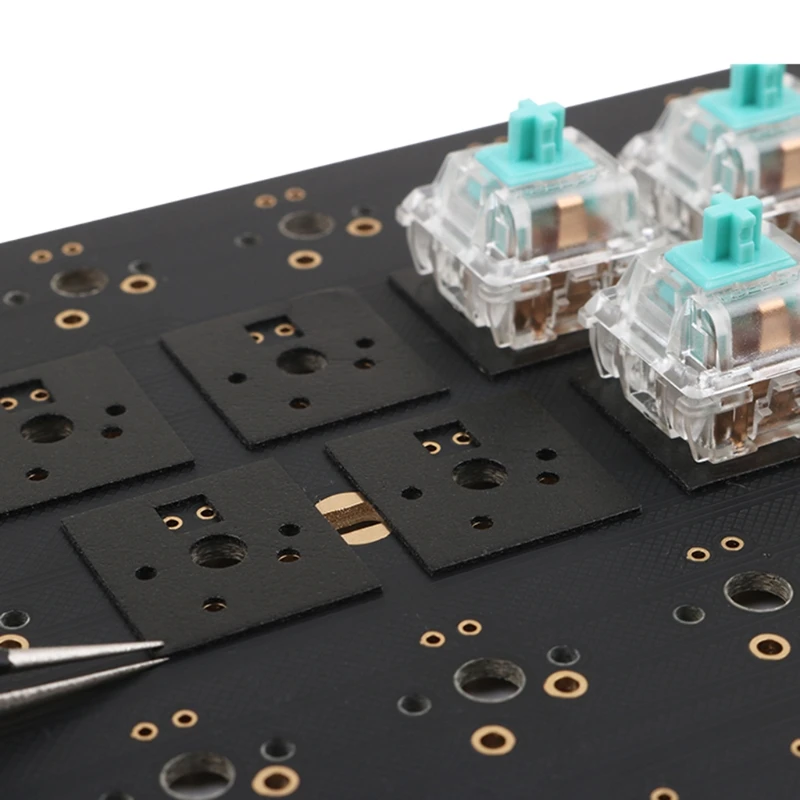 120 قطعة/الحزمة لوحة المفاتيح الميكانيكية بورون مادة رغوية ملصق تحويل فيلم رمح طوقا ملصق رمح العازلة سادة التوصيل الساخن