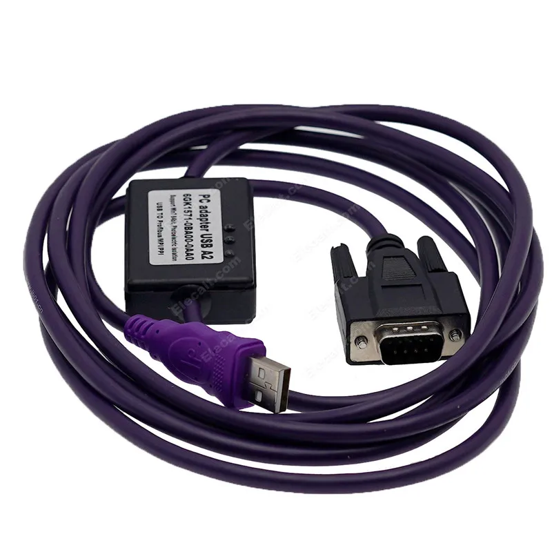 Adaptador Usb a2 6gk15710ba00-0aa0 Usb para Profibus Mpi Ppi Isolamento Fotoelétrico Adaptador Cabo Compaitible