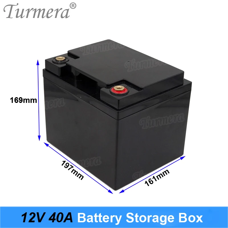 Turmera 12V แบตเตอรี่กล่องสำหรับ3.2V Lifepo4ใช้แบตเตอรี่สามารถสร้าง100Ah To 40Ah สำหรับระบบพลังงานแสงอาทิตย์แหล่งจ่ายไฟอย่างต่อเนื่อง