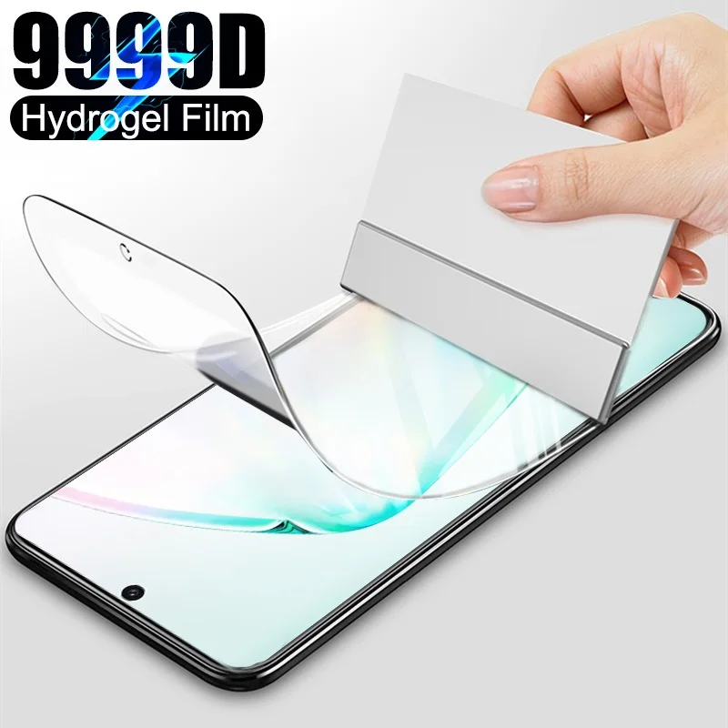 Hydrogel Film For Samsung Galaxy Note 5 4 3 2 Screen Protector For Galaxy S7 S6 S5 S4 S3 S2 Protective Fim on i9220 i9200