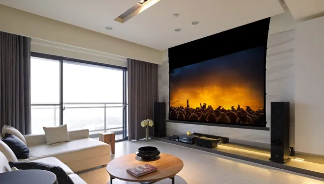 T2HALR- 16:9 Premium Umgebungs Licht Ablehnung Gespannt Bildschirme – Detail 22