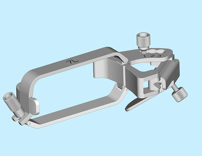 Suitable for GE-7L Ultrasonic Probe Metal Piercing Frame B Ultrasound Piercing Frame Guide Frame