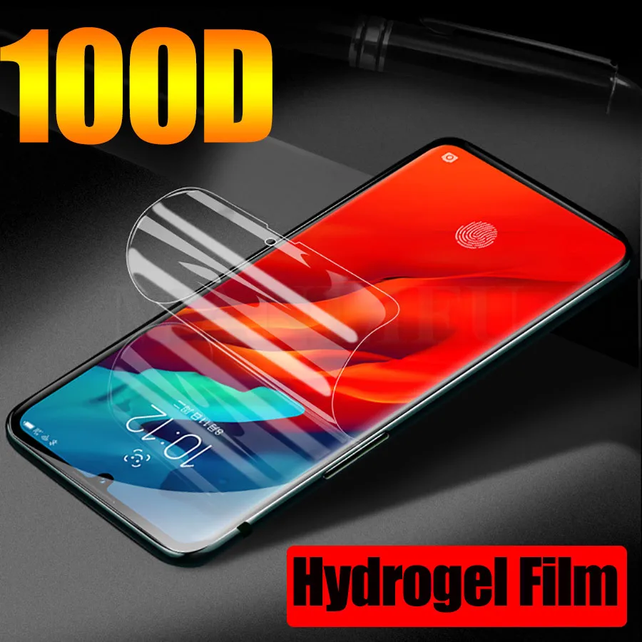 100D Full Hydrogel Film For Lenovo S5(K520) Z5 Z5s Z6 Pro Z6 Lite Z6 Z5 Soft TPU Screen Protector Lenovo K6 K10 Note (Not Glass)