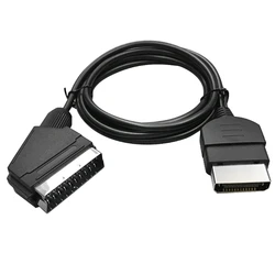 1.8M/6FT 24Pin RGB Scart AV Cable Lead Audio Video Connector for XBOX Classic console