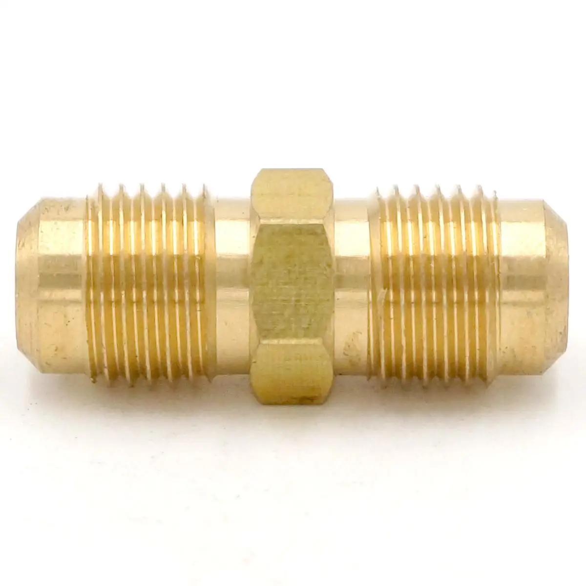 Fit Rohr OD 5/16 "Gerade Messing SAE 45 Grad Rohr Fitting Adapter Anschlüsse 1000PSI