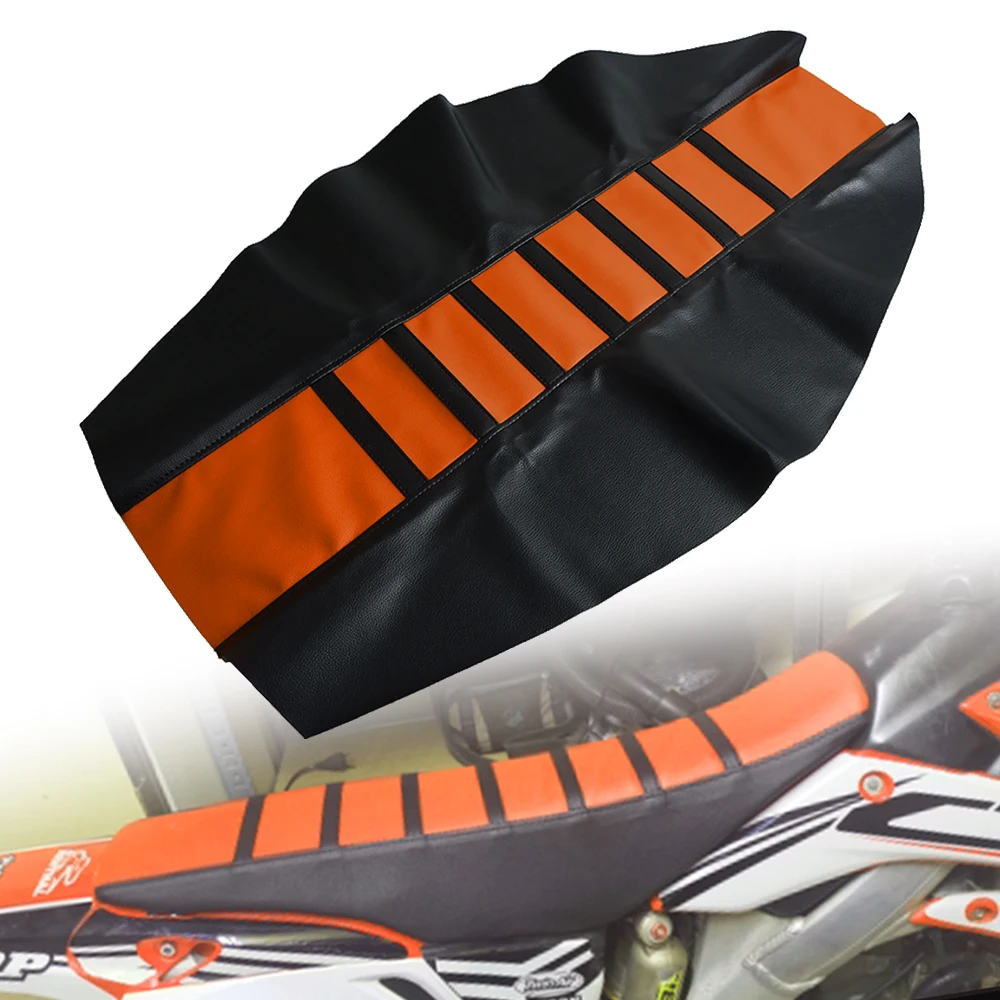 

Motocycle rubber seat cover Dirt Bike For 12 13 14 15 16 17 SX SXF EXC XCW XCFW EXCF 125 150 200 250 300 350 450 500 525 530