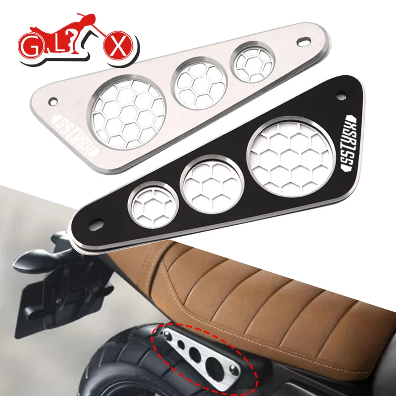 Motorcycle CNC Accessories for YAMAHA XSR155 XSR 155 2019 2020 2021 2022 Rear Panel Guards Frame Cover Plate Protector Set