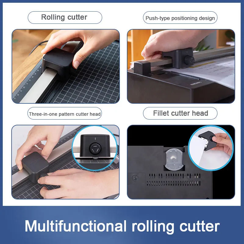 

Multifunctional Photo Plastic Machine With Cutter Office Thermoplastic Composite Cold Laminating 3.5.6.7 Inch Laminating Machine