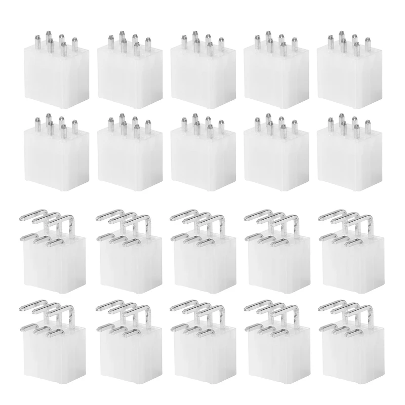 6 핀 루퍼 전원 커넥터 Asic 광부 Antminer A4 A9 M3 Z1PRO S9 S9k S9j l3 DR3 T9 Z11 Z9 B7 X3 Eibt E10.2 10pcs