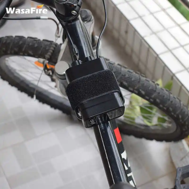 6*18650 Battery Pack Case 18650 Battery 8.4V DC USB Charging Box Waterproof Power Bank Case for Led Bike Light MTB Bicycle Light