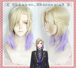 Game Twisted Wonderland Cosplay Vil Schoenheit Wigs Snow White Queen Cosplay Wig Light Purple Braids Synthetic Hair Wig