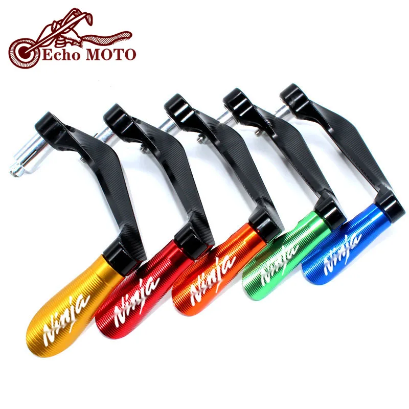 For Kawasaki ZX10 ZX12R ZX6R ZX9R ZX14R Ninja 250 300 400 500R 600R 750R Z750 Z1000 Handlebar Grip Brake Clutch Levers Protector