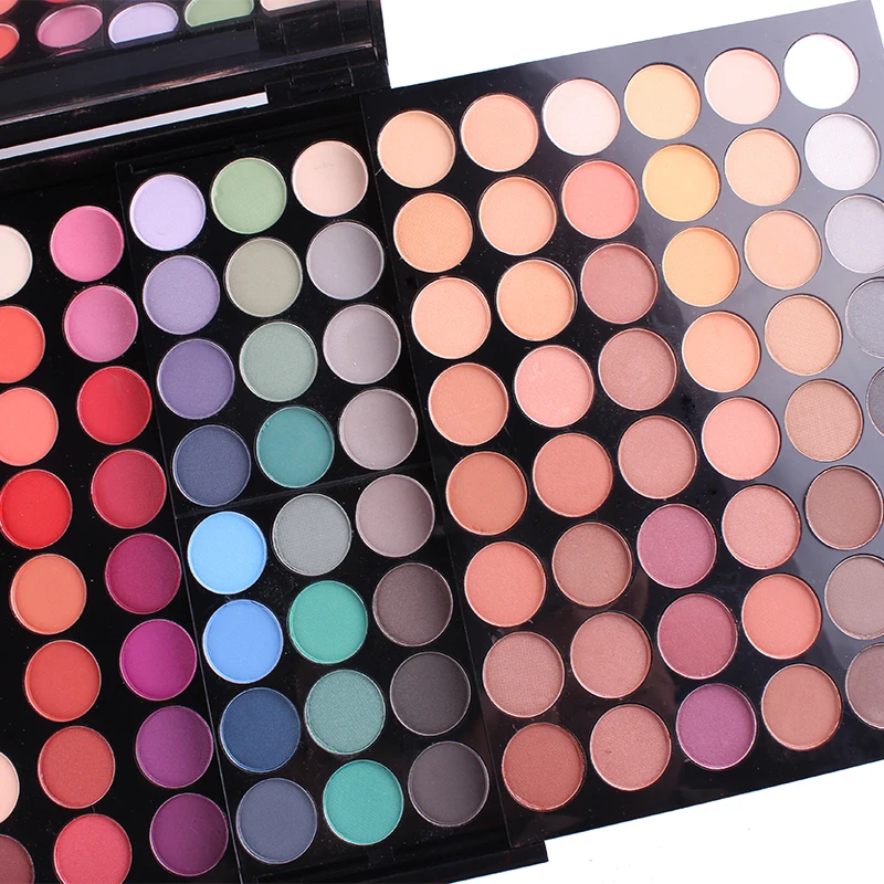 Miss Rose Professional 180 Color Eyeshadow Blush Cosmetic Foundation Face Powder Makeup Sets Eye Shadows Palette