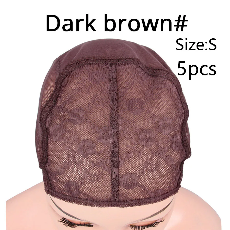 Dome Cap for Wig Mesh, Adjustable 5 Pcs