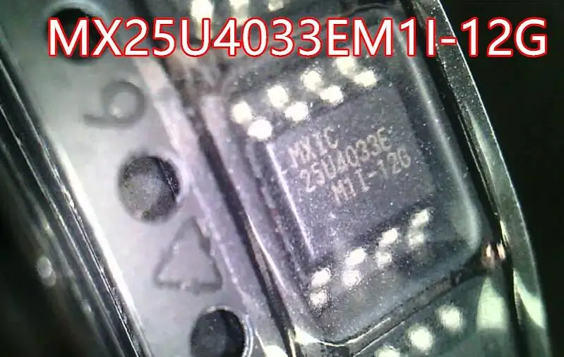 5pcs      25U4033E   MX25U4033EM1I-12G   SOP8