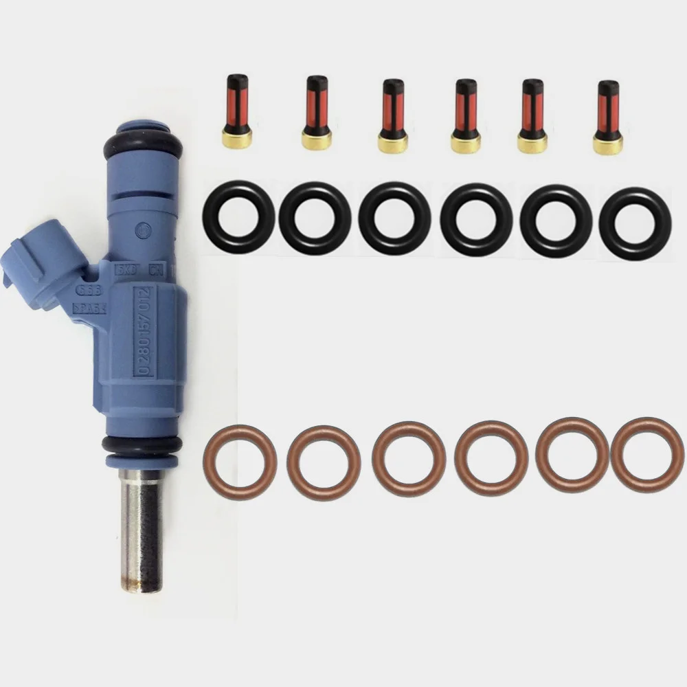 

6sets fuel injector repair kits for Audi Porsche Volkswagen 3.2L V6 2004-2006 injection oem 0280157012 022906031j