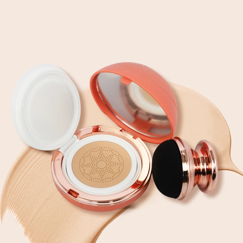 KAN Mushroom Head Air Cushion CC Cream Concealer Moisturizing Foundation 15ML Natural Makeup BB Cream Foundation