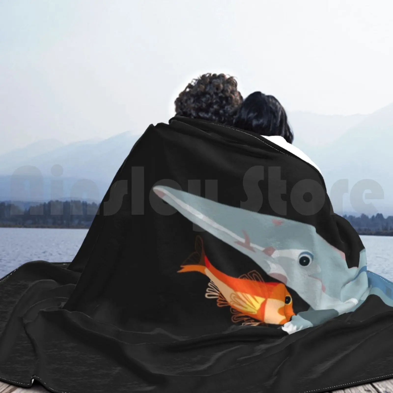 Blanket Goblin Shark 2460 Shark Ocean Goblin Shark Fish image 5