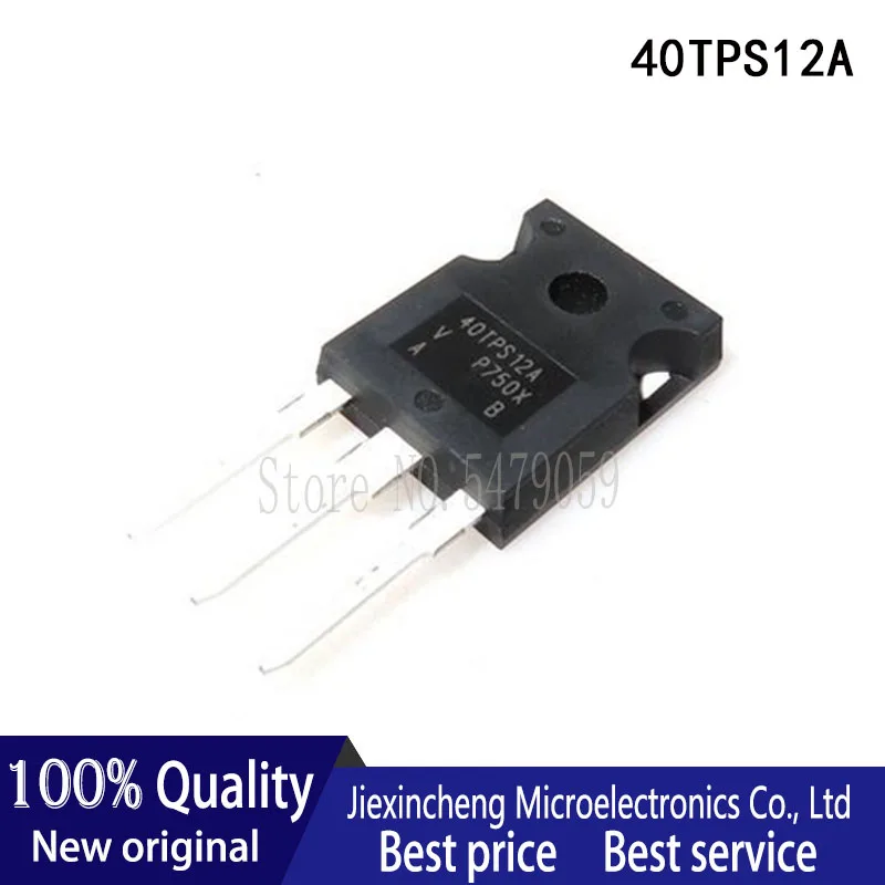 5PCS 40TPS12A TO247 40A 1200V Unidirectional thyristor New original