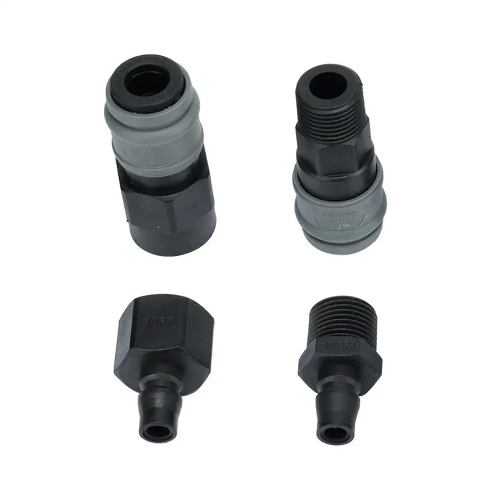 Garden Irrigation Water Connector C Type Self-locking Quick Connector Male Female Thread SF SM PF PM Combined Pneumatic Joint