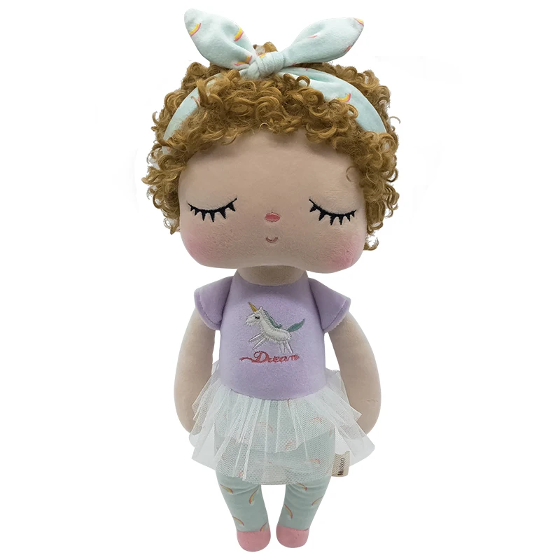 16styles Original Metoo Dolls Stuffed Toys For Girls Baby Cute Rabbit Beautiful Angel Angela Plush Animals For Kids