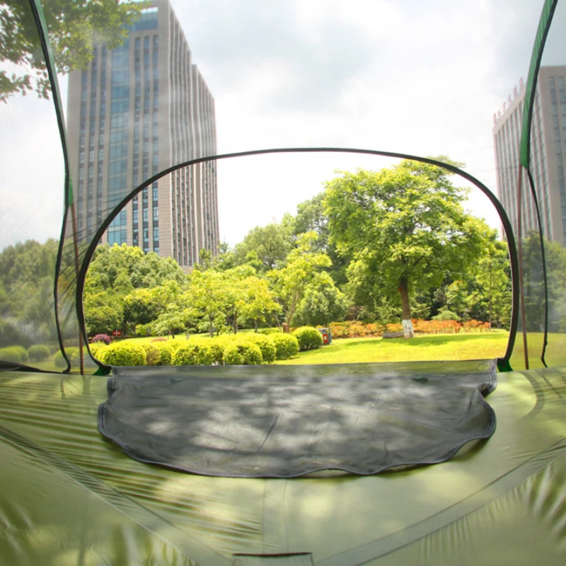 Imagem -05 - Hsy-camping Hammock com Mosquito Mesh Tenda Suspensa Pólo de Alumínio Impermeável Ultraleve Hanging Tree Tent Self-driving Tour