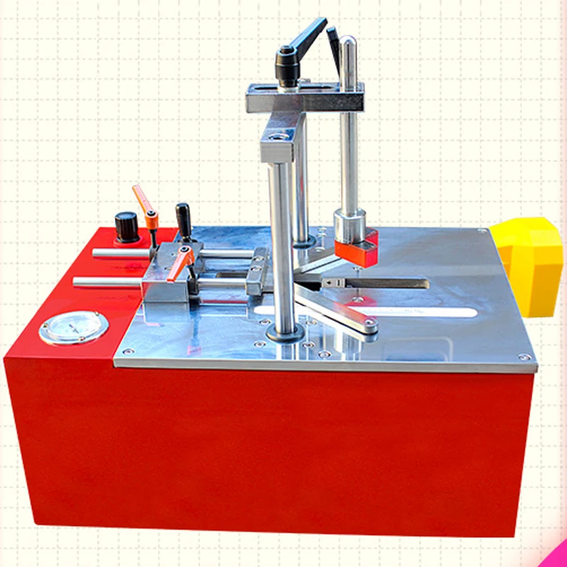 Photo frame corner nailing machine Desktop pneumatic frame mounting corner nailing machine 45°photo frame corner cutting machine