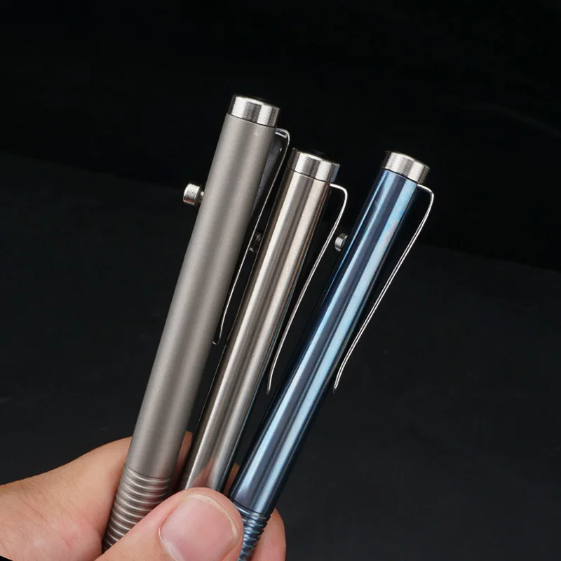 EDC Titanium Alloy Pen With Business Writing Multi-functional Portable Outdoor EDC Tools